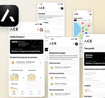 ACE Education - Application étudiants - Software Entwicklung