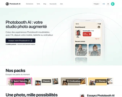 Photobooth-ai - Intelligence Artificielle