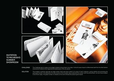 INVITATION RIO MODA'S SUMMER SHOWROOM - Advertising
