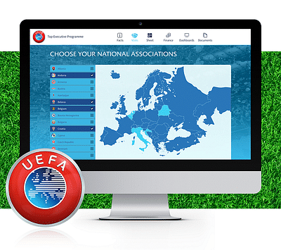 UEFA - Scoring with data - Website Creatie