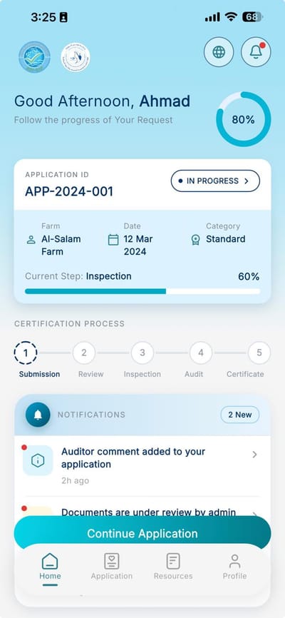 Egypt Aqua App - Création de site internet