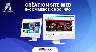 Site E-commerce - Choc Info - E-commerce