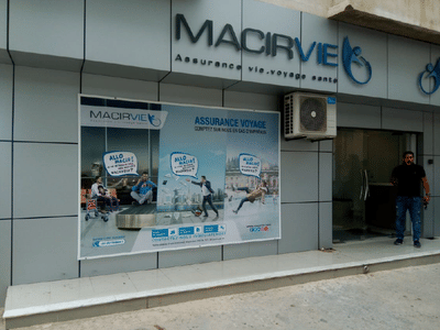 Aménagement Agences MACIRVIE - Grafikdesign