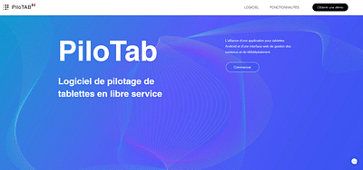 PiloTab - Gestion de tablettes en libre service - App móvil