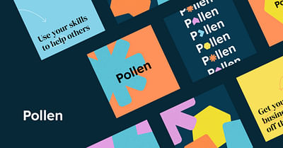 Pollen | Identité visuelle et site web - Image de marque & branding