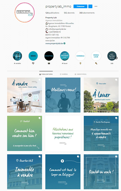 Branding & content Property Lab - Branding & Positioning