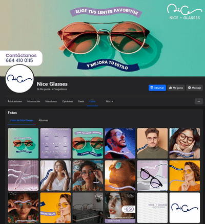 Nice Glasess - Design & graphisme