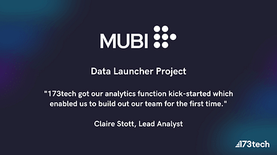 Mubi - Consulenza dati