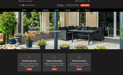 PVS buitenleven webshop - Reclame