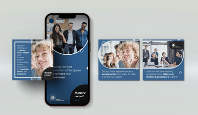 DFFB Berlin | Social-Media-Kampagne auf Englisch - Werbung