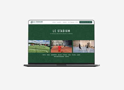 Le stadium - Webseitengestaltung