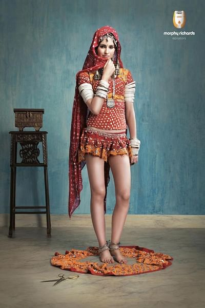 Girl from Rajasthan - Advertising
