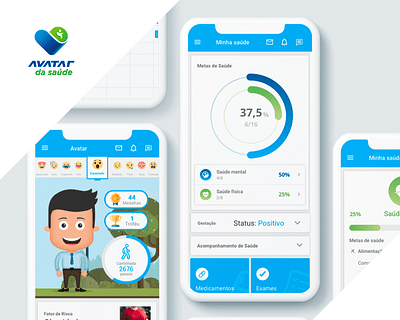 Avatar da Saúde - App móvil