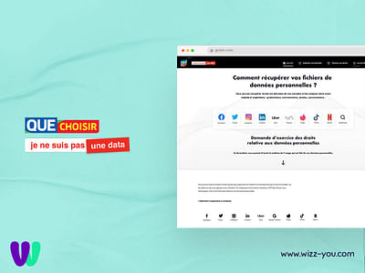 UFC-Que Choisir - Création de site internet