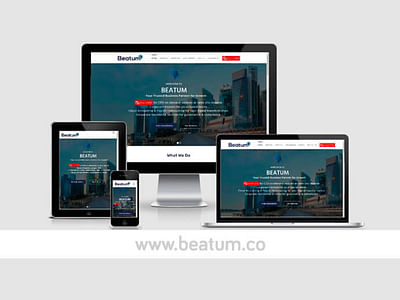 Website - Financial services company - Website Creation