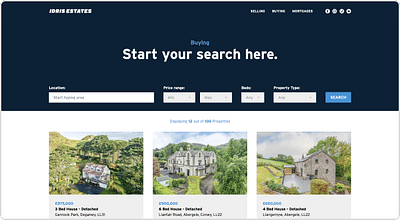 Idris Estates - Website Creation