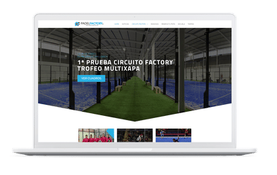 Padel Factory - Website Creatie