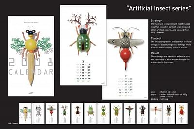 ARTIFICIAL INSECT SERIES - Werbung