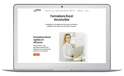 Création du site internet d'Infogestion SA - Intelligence Artificielle