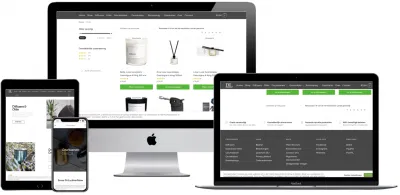 Webshop realisatie geurkaarsen en luchtreiniging - Social media
