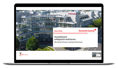 Lead-Agentur Deutsche Leasing - Publicité