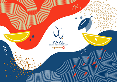 Branding and Design for Saudi Seafood Restaurant - Grafikdesign