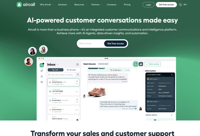 Aircall - Optimisation stratégique et actions marketing - Marketing