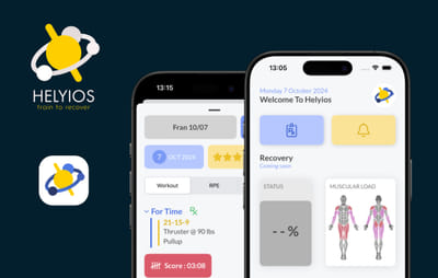 Helyios - SaaS Mobile pour les athlètes CrossFit - Application mobile
