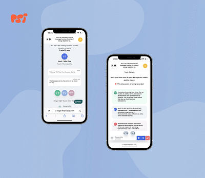 A Scalable Decision-making Audio Platform - Ergonomy (UX/UI)