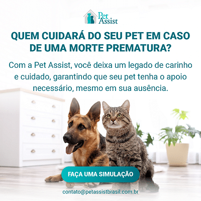 Pet Assist Brasil - Publicité en ligne