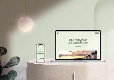 Brochure Website (WordPress) for Laggan Estate - Création de site internet
