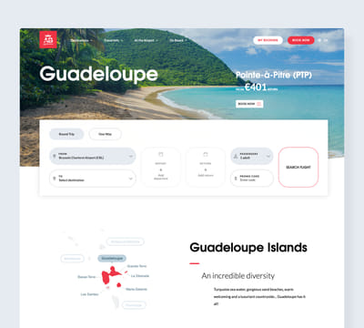 Air Belgium - Website Creation