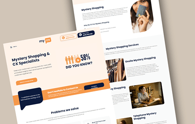 My CX's Digital Transformation - Website Creation