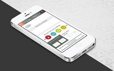 Appdesign and campaign material for health program - Innovation