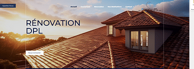 Site Internet Rénovation DPL - Website Creation