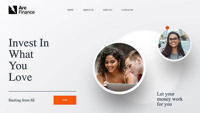 Arc Finance Website Design and Development - Website Creation
