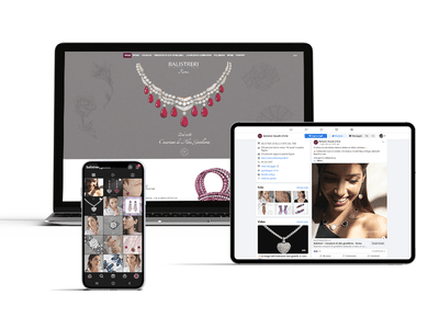 eCommerce Custom + Social: Balistreri Gioielli - Social Media