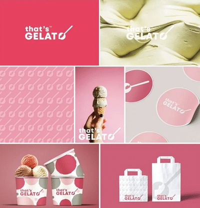 That's Gelato (Logo Design & Packaging) - Publicité