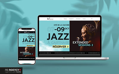 Jazz à Carthage - Web Applicatie