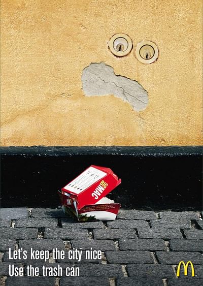 Angry wall - Publicité