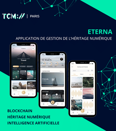 ETERNA : Application de gestion d’héritage numérique - Web Application
