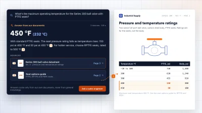 Industrial Equipment Website - Artificial Intelligence
