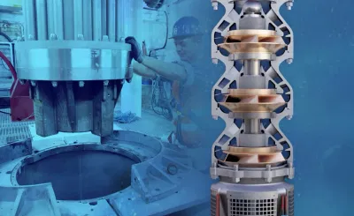 3D-Animation einer Industriepumpe - 3D