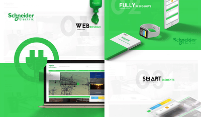 Web design and development fir Schneider Electric - SEO