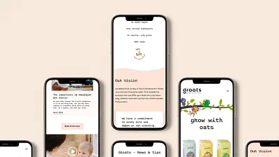 Groats - Website Creatie