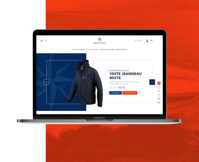 Groupe Bénéteau - Création de site internet