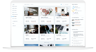 Internal project management tool - Webanwendung