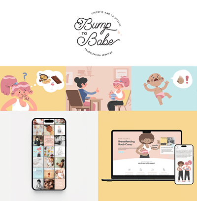 Bump To Babe Branding & Animation - Design & graphisme