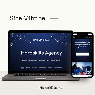 Création d'un site vitrine pour une agence - Création de site internet