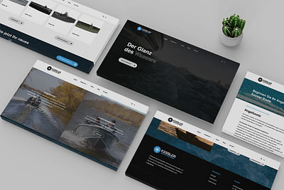 WordPress Webdesign für Kessler Boote - Webseitengestaltung